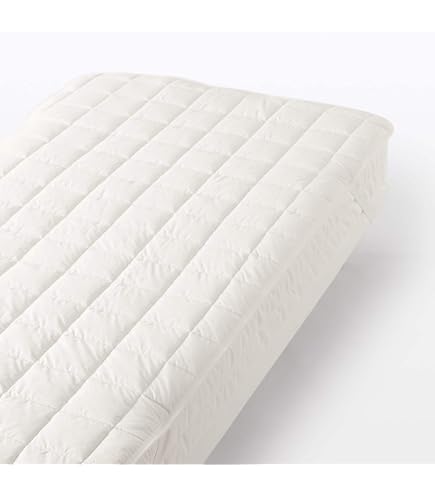 Amazon｜無印良品 ムレにくいあたたかファイバー厚手敷パッド